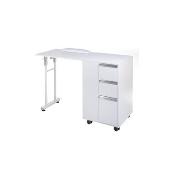 Stolik do manicure składany BD-3802 BIAŁY
